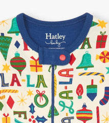 Baby & Toddler Baby Blue Falala Cotton Footed Sleeper | Hatley Sleepwear