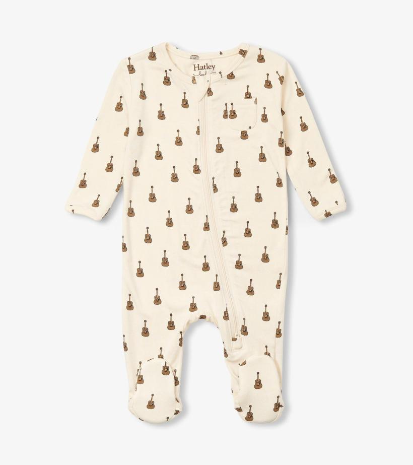 Baby & Toddler Baby Boys Acoustic Guitars Bamboo Sleeper | Hatley Sleepwear