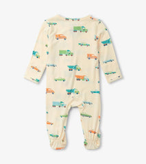 Baby & Toddler Baby Boys Dinky Cars Footed Sleeper | Hatley Sleepwear