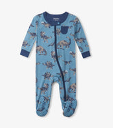 Baby & Toddler Baby Boys Dinosaur Footed Sleeper | Hatley Sleepwear