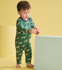 Baby & Toddler Baby Boys French Bulldogs Long Sleeve Romper | Hatley Rompers