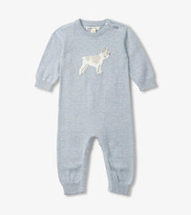 Baby & Toddler Baby Boys Little Bulldog Sweater Romper | Hatley Sweaters