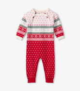 Baby & Toddler Baby Deer Fairisle Sweater Onesie | Hatley Sweaters