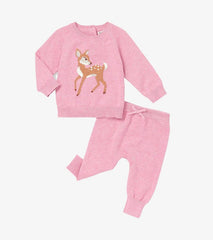 Baby & Toddler Baby Girls Baby Doe Pullover Sweater & Pants | Hatley Sweaters