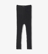 Baby & Toddler Baby Girls Black Cable Knit Leggings | Hatley Bottoms