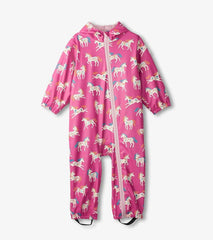 Baby & Toddler Baby Girls Folksy Unicorns Rain Suit | Hatley Rainwear