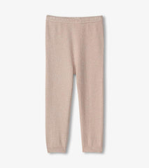 Baby & Toddler Baby Girls Gold Glitter Cable Knit Leggings | Hatley Bottoms