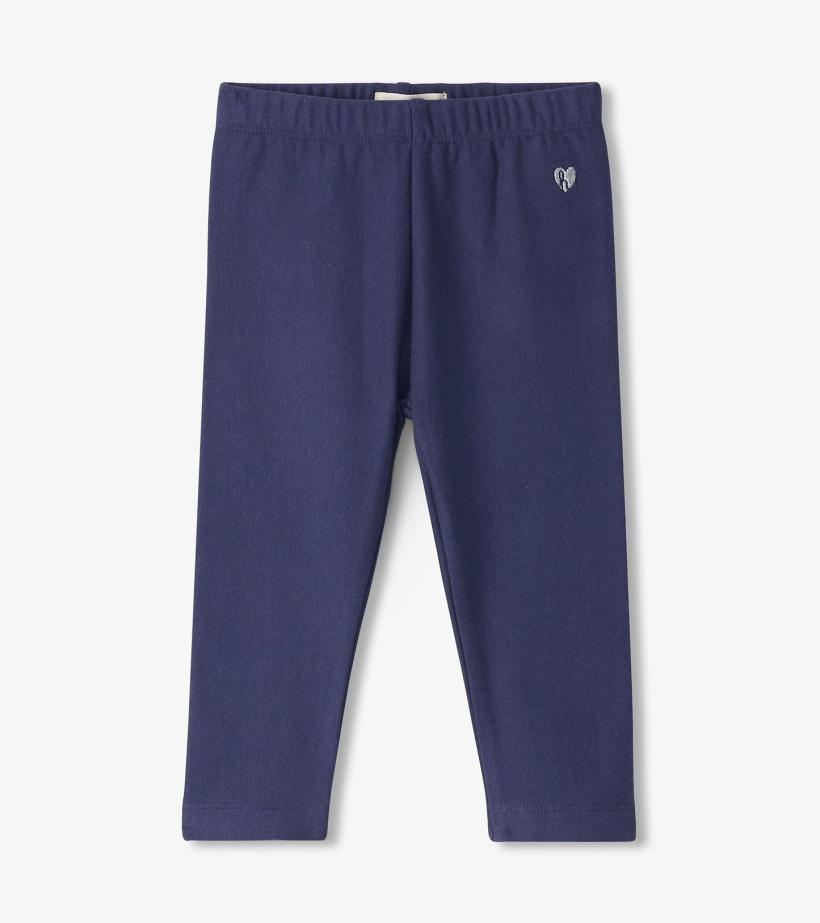 Baby & Toddler Baby Girls Navy Cozy Leggings | Hatley Bottoms