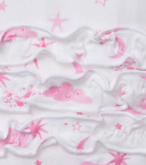 Baby & Toddler Baby Girls Pink Starry Night Footed Sleeper | Hatley Sleepwear