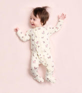 Baby & Toddler Baby Girls Playful Puppies Footed Sleeper | Hatley Sleepwear