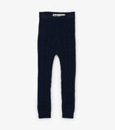 Baby & Toddler Baby Navy Cable Knit Leggings | Hatley Bottoms