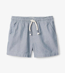 Baby & Toddler Baby & Toddler Boys Chambray Pull On Shorts | Hatley Bottoms