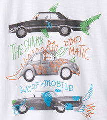 Baby & Toddler Baby & Toddler Boys Crazy Cars Slouchy Tee | Hatley Tops