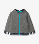 Baby & Toddler Baby & Toddler Boys Flame Blue Zip-Up Hoodie | Hatley Sweaters