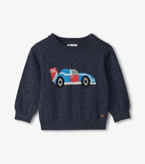 Baby & Toddler Baby & Toddler Boys Racecar Crew Neck Sweater | Hatley Sweaters