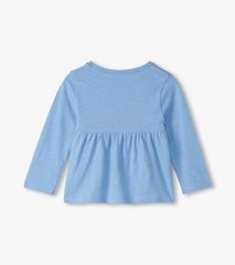 Baby & Toddler Baby & Toddler Girls Big Groovy Heart Long Sleeve T-Shirt | Hatley Tops