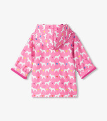 Baby & Toddler Baby & Toddler Girls French Bulldogs Button-Up Rain Jacket | Hatley Rainwear