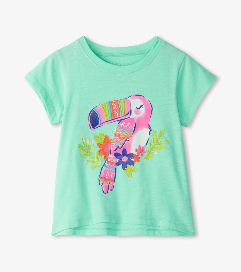 Baby & Toddler Baby & Toddler Girls Garden Tucan Graphic Tee | Hatley Tops