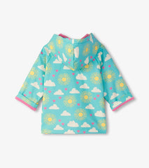 Baby & Toddler Baby & Toddler Girls Happy Skies Button-Up Rain Jacket | Hatley Rainwear