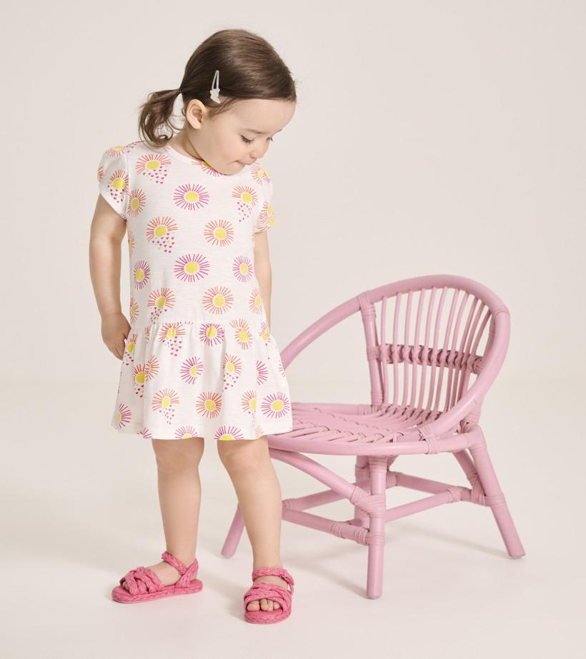 Baby & Toddler Baby & Toddler Girls Heart Suns Gathered Dress | Hatley Dresses