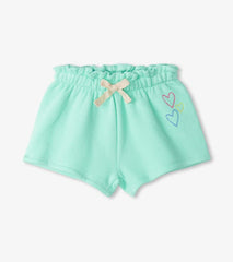 Baby & Toddler Baby & Toddler Girls Ice Green Paper Bag Shorts | Hatley Bottoms