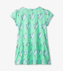 Baby & Toddler Baby & Toddler Girls Rainbow Unicorn Gathered Dress | Hatley Dresses
