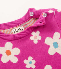 Baby & Toddler Baby & Toddler Girls White Flowers Sweater Dress | Hatley Dresses