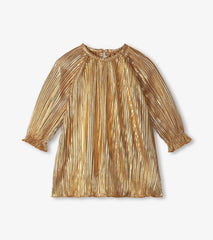 Baby & Toddler Baby & Toddler Gold Metallic Special Dress | Hatley Dresses