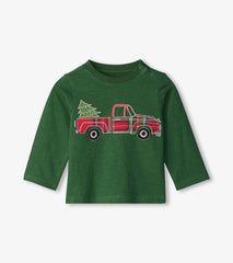 Baby & Toddler Baby & Toddler Red Plaid Long Sleeve T-Shirt | Hatley Tops