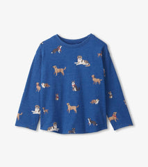 Baby & Toddler Bandana Dogs Long Sleeve T-Shirt | Hatley Tops