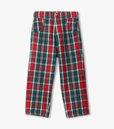 Baby & Toddler Christmas Plaid Straight Leg Pants | Hatley Bottoms