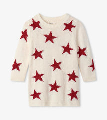 Baby & Toddler Christmas Stars Sweater Dress | Hatley Dresses