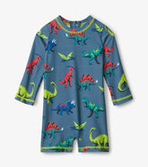Baby & Toddler Dangerous Dinos Baby One-Piece Rashguard | Hatley Swimwear
