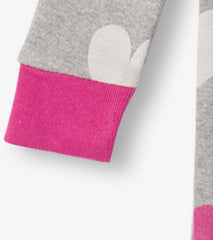 Baby & Toddler Fun Hearts Baby Footed Sleeper | Hatley Sleepwear