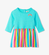 Baby & Toddler Radiant Rainbow Layered Knit Dress | Hatley Dresses