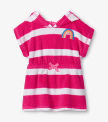 Baby & Toddler Rainbow Stripe Baby Hooded Terry Cover-Up | Hatley Swimwear