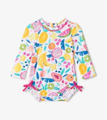 Baby & Toddler Summer Fruit Baby Rashguard Swimsuit | Hatley Swimwear