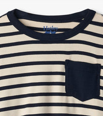 Boys Boys Black & Cream Long Sleeve Bamboo T-Shirt | Hatley Tops