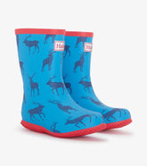 Boys Boys Blue Elks Packable Rain Boots | Hatley Rainwear
