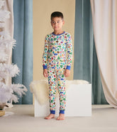 Boys Boys Blue Falala Pajama Set | Hatley Sleepwear