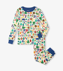 Boys Boys Blue Falala Pajama Set | Hatley Sleepwear