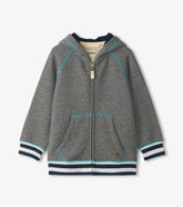 Boys Boys Blue Flame Zip-Up Hoodie | Hatley Tops