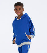 Boys Boys Blue Pullover Terry Sweatshirt | Hatley Sweaters