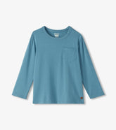 Boys Boys Bluestone Long Sleeve Bamboo T-Shirt | Hatley Tops