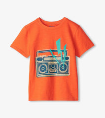 Boys Boys Boombox Glow In The Dark Graphic Tee | Hatley Tops