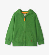 Boys Boys Camp Green Zip-Up Hoodie | Hatley Tops