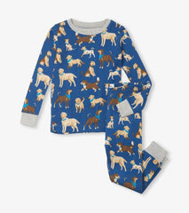 Boys Boys Classic Dogs Organic Cotton Pajama Set | Hatley Sleepwear