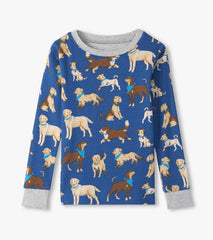Boys Boys Classic Dogs Organic Cotton Pajama Set | Hatley Sleepwear