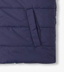 Boys Boys Dino Fossils Reversible Quilted Vest | Hatley Tops