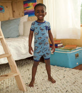 Boys Boys Dinosaur Bamboo Short Pajama Set | Hatley Sleepwear